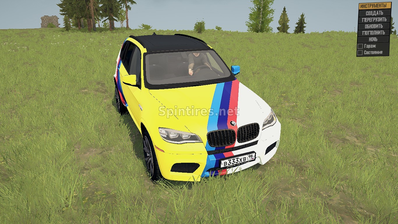BMW X5M версия 3 для Spintires: MudRunner (v29.01.18) для Spintires 
