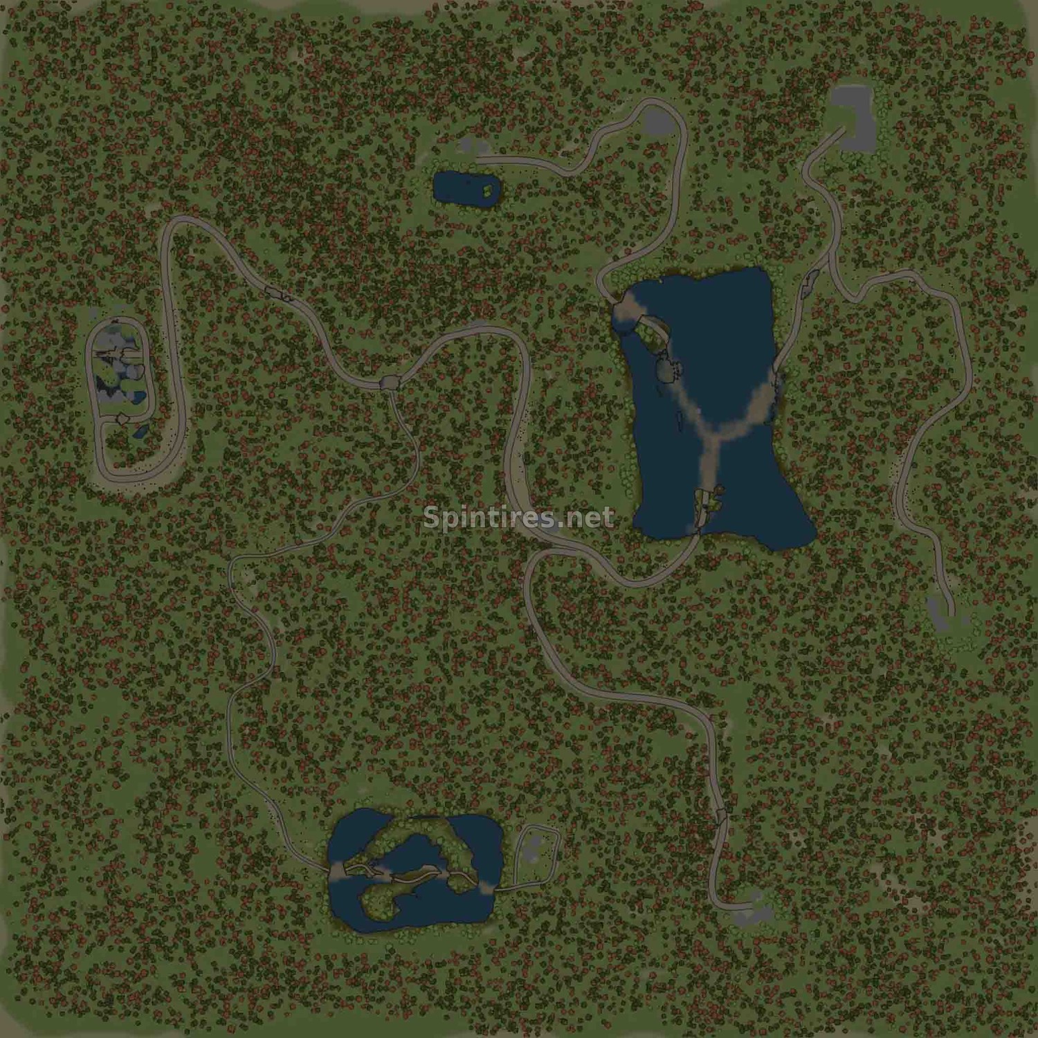Карта «Лесник» для Spintires: MudRunner (v29.01.18) для Spintires 
