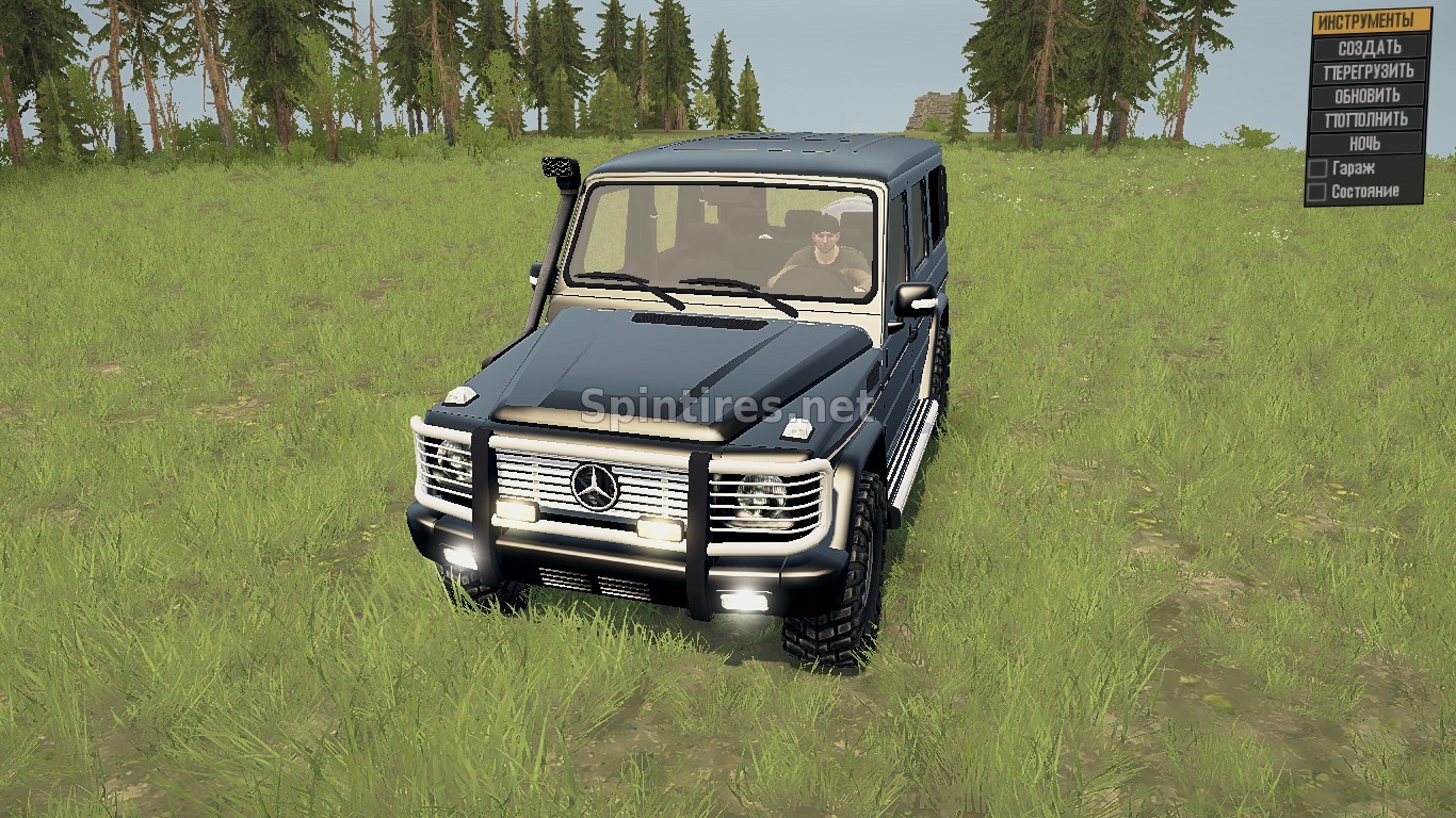 Mercedes-Benz G500 для Spintires: MudRunner (v29.01.18) для Spintires 