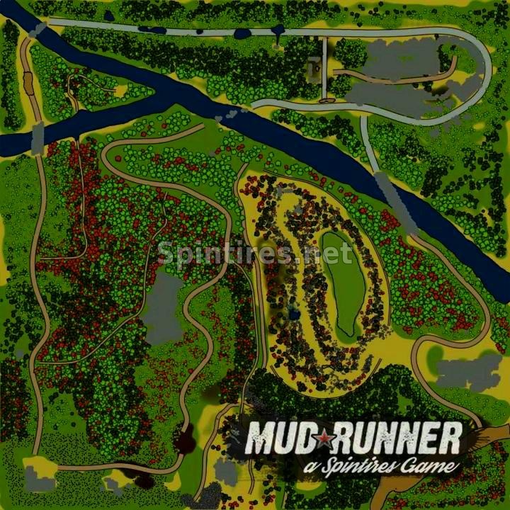 Карта «Veinte» для Spintires: MudRunner (v29.01.18) для Spintires 