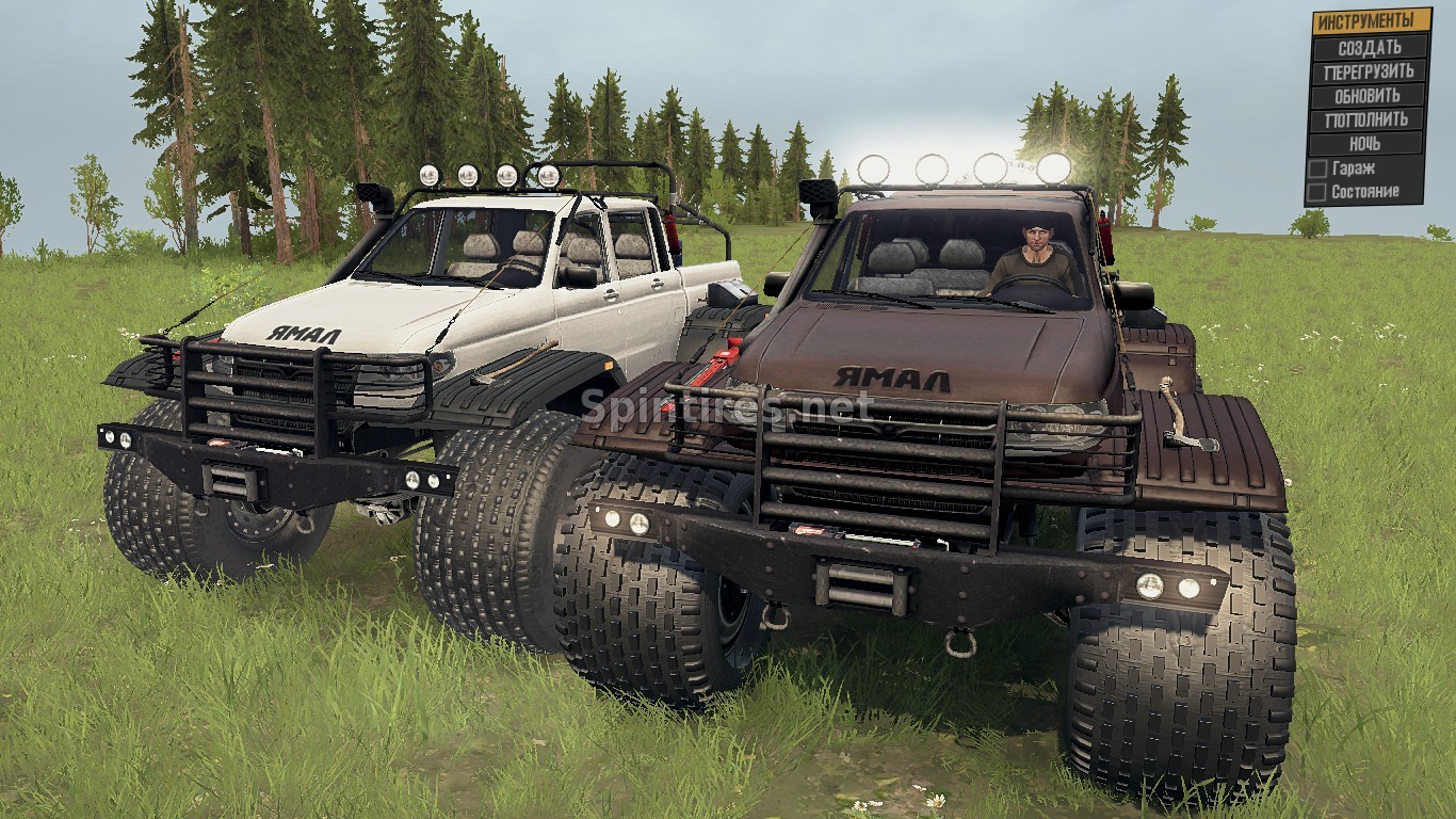 Вездеход Ямал для Spintires: MudRunner (v29.01.18) для Spintires 