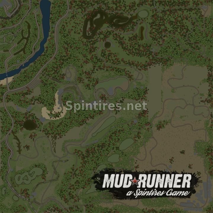 Карта «Лесная ВАХта» для Spintires: MudRunner (v29.01.18) для Spintires 
