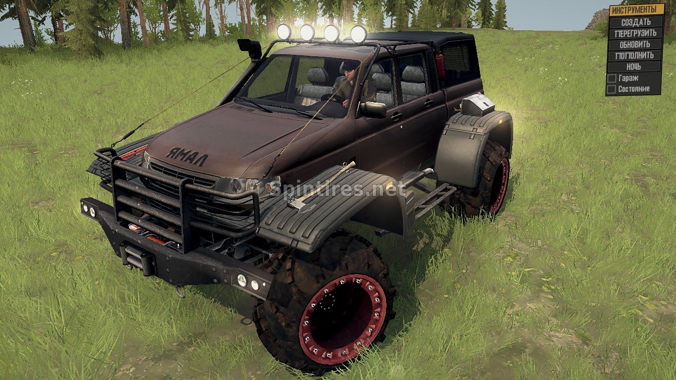 Уаз «Ямал» версия 1 для Spintires: MudRunner (v29.01.18) для Spintires 