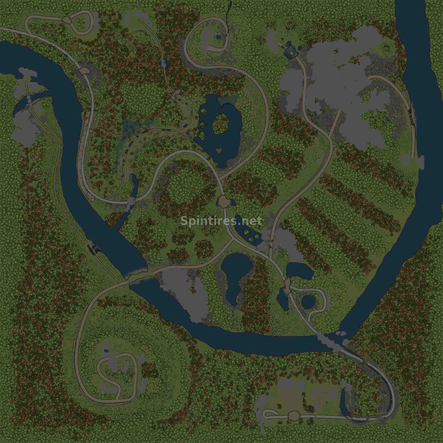 Карта «Forest live» для Spintires: MudRunner (v29.01.18) для Spintires 