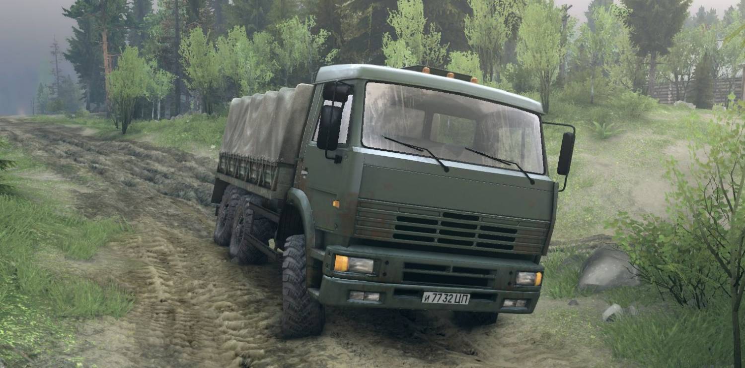 Мод КамАЗ 6520 V0.4 для Spin Tires 2014 для Spintires 