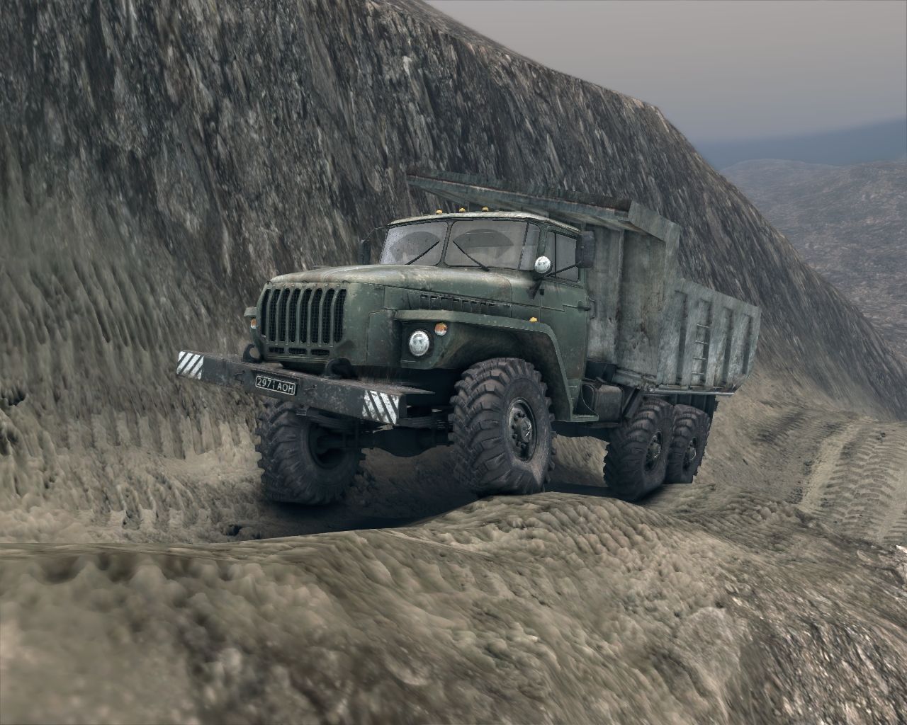 Самосвал для Урала для Spintires 