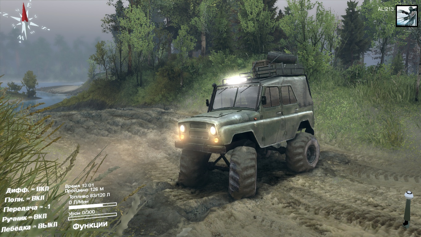 УАЗ 469 для Spintires 