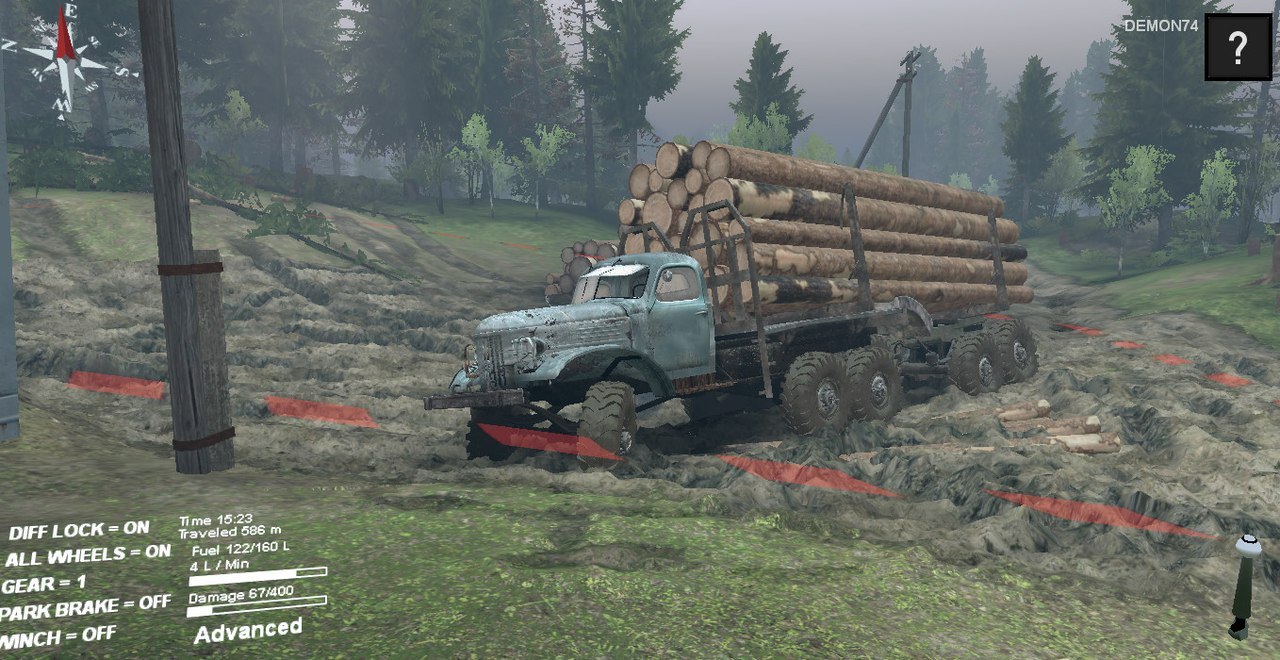 Мод ЗИЛ 157 для Spin Tires 2014 для Spintires 