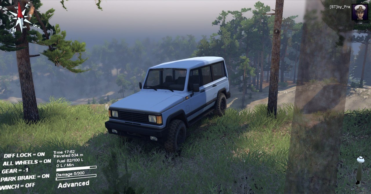 Мод УАЗ 3170 для Spin Tires 2014 для Spintires 