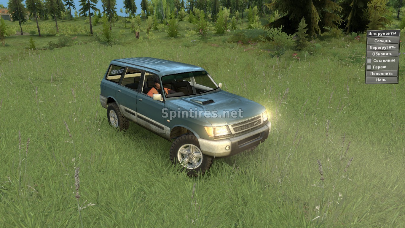 Isuzu Trooper для Spin Tires v03.03.16 для Spintires 