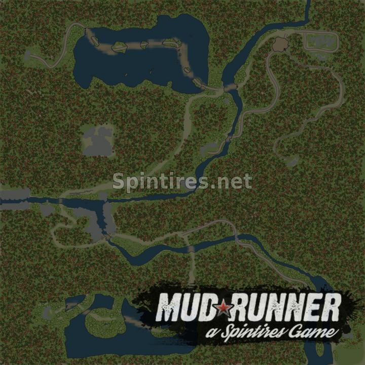 Карта «Хребет» для Spintires: MudRunner (v29.01.18) для Spintires 