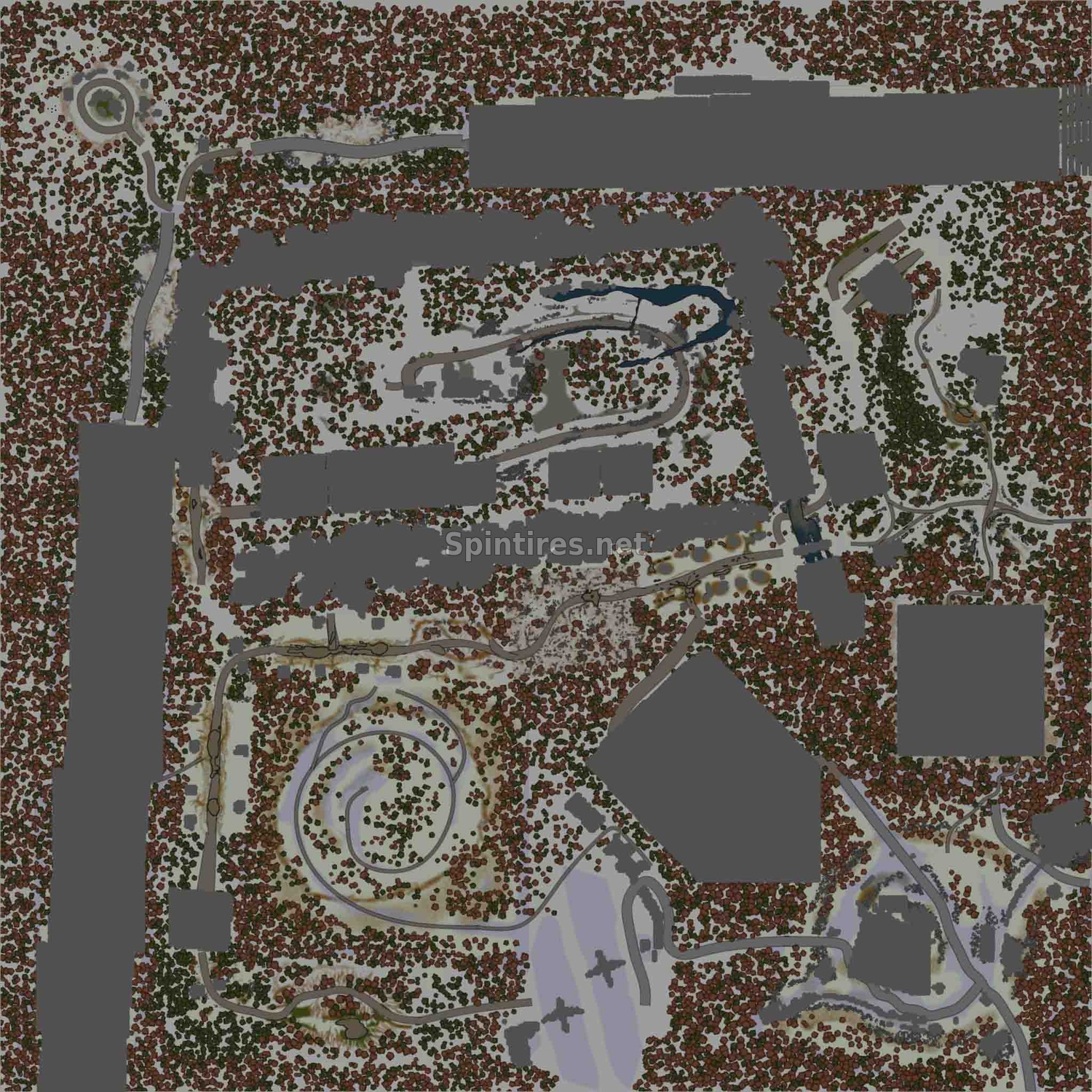 Карта «Зима-Сибирь» для Spintires: MudRunner (v29.01.18) для Spintires 