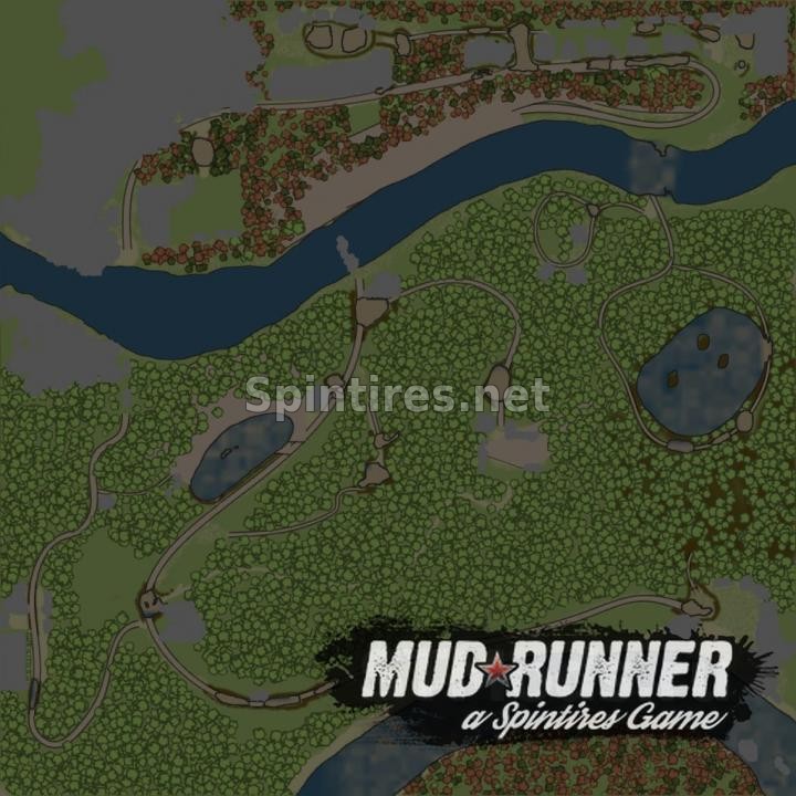 Карта «Сплав» для Spintires: MudRunner (v29.01.18) для Spintires 