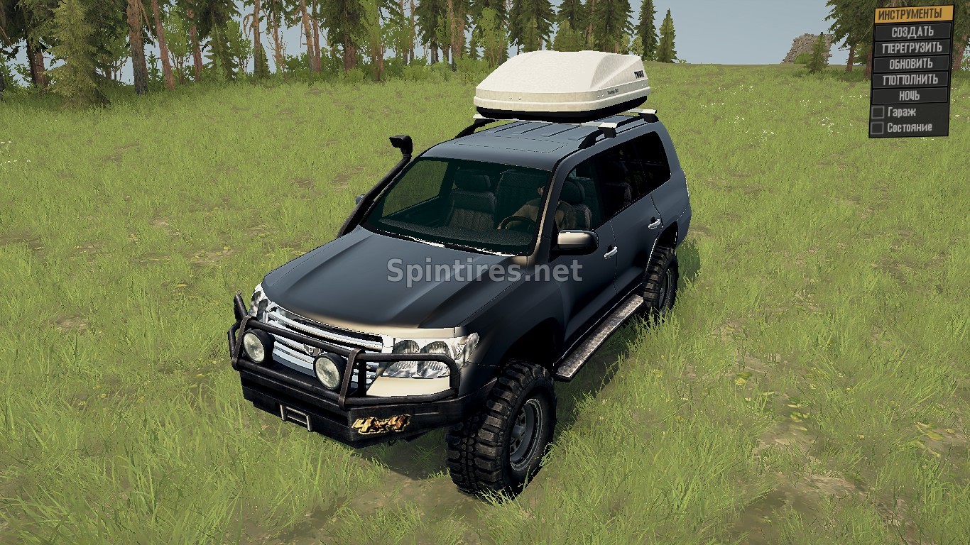 Toyota Land Cruiser 200 для Spintires: MudRunner (v29.01.18) для Spintires 