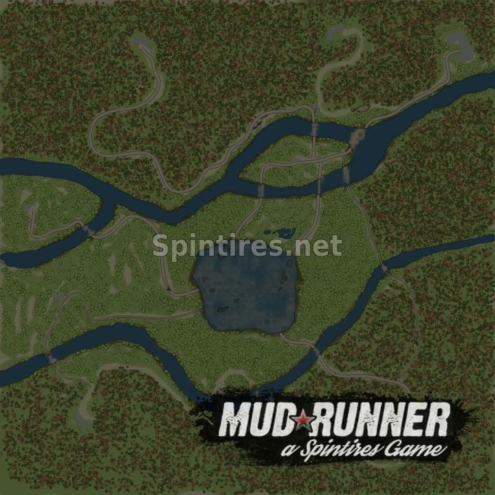 Карта «13 кордон» для Spintires: MudRunner (v29.01.18) для Spintires 