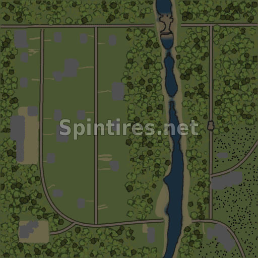 Карта «Деревня: Лесной уголок» для Spintires: MudRunner (v29.01.18) для Spintires 