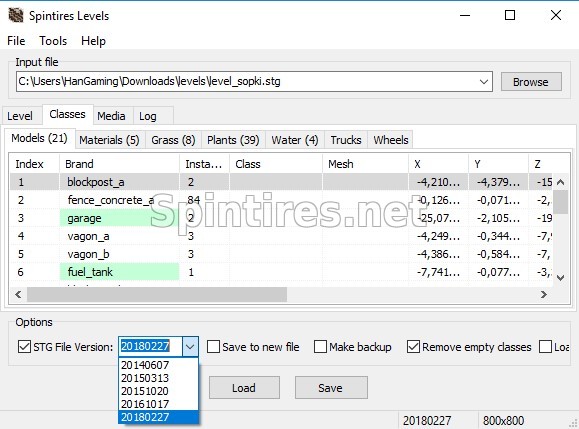 LevelEditor.exe версия 1.5.0 для Spintires: MudRunner для Spintires 