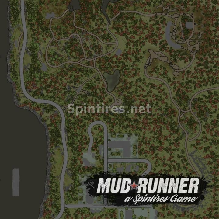 Карта «Лайтовая 8» для Spintires: MudRunner (v29.01.18) для Spintires 