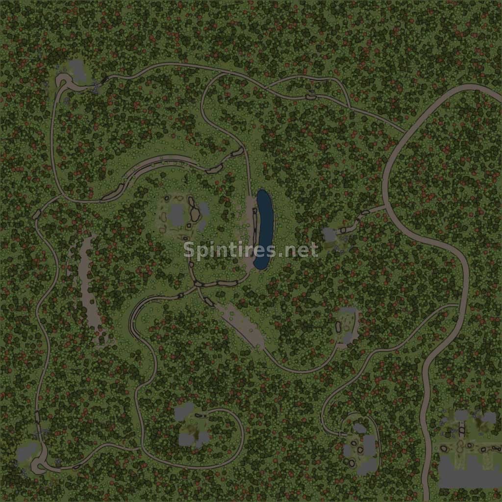 Карта «Forest area» для Spintires: MudRunner (v29.01.18) для Spintires 