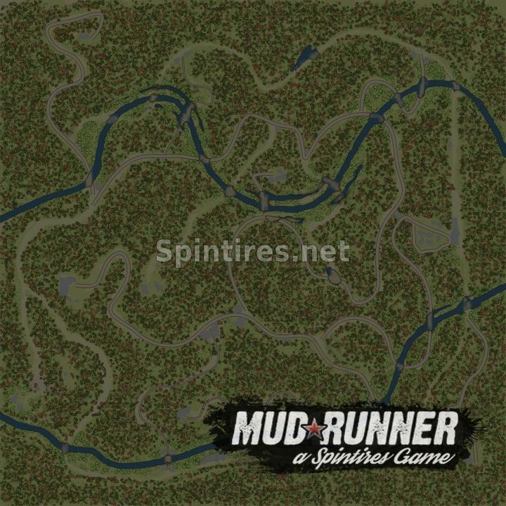 Карта «Переплёт» для Spintires: MudRunner (v18/03/06) для Spintires 