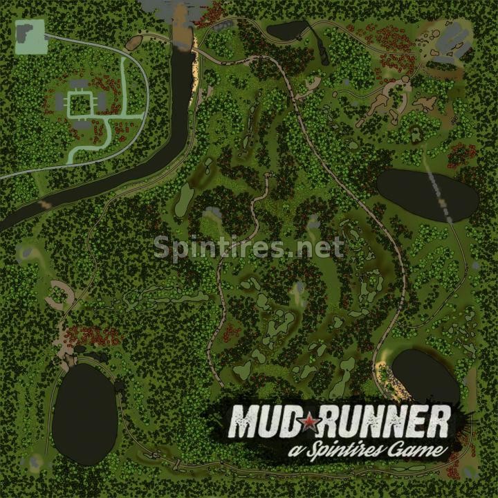 Карта «Silvan leads» для Spintires: MudRunner (v18/03/06 для Spintires 