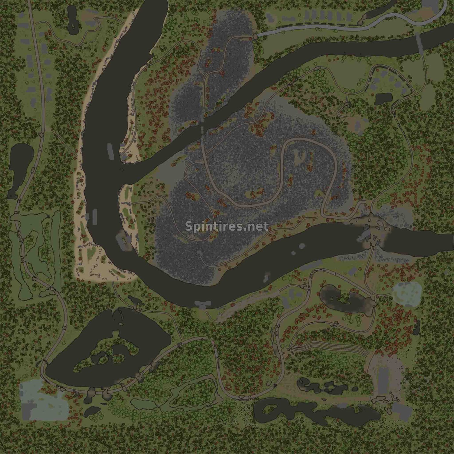 Карта «Потерянный край» для Spintires: MudRunner (v18/03/06) для Spintires 