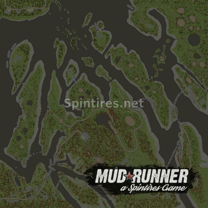 Карта «Короеды: Карстовая зона» для Spintires: MudRunner (v18/03/06) для Spintires 