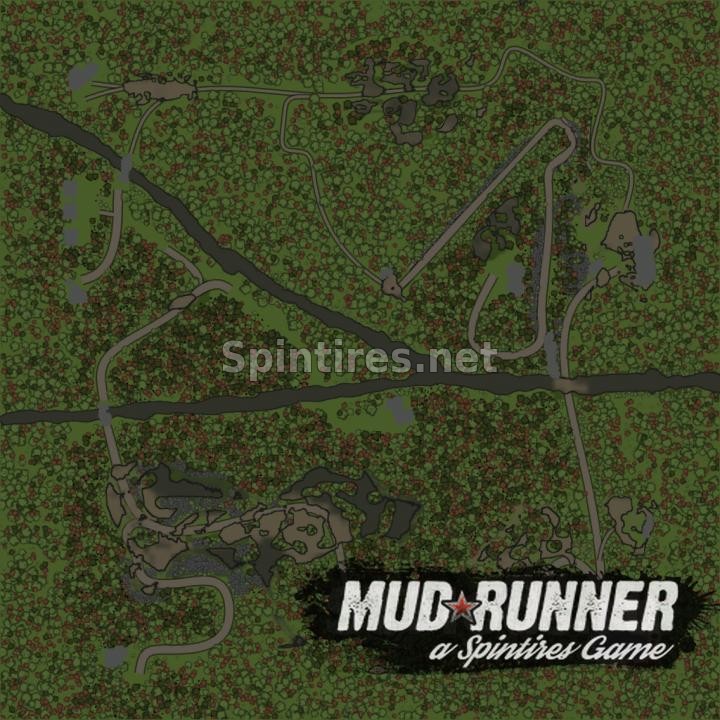 Карта «Сопки» версия 1 для Spintires: MudRunner (v18/03/06) для Spintires 