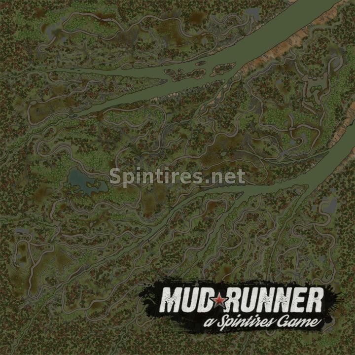 Карта «Longridge» для Spintires: MudRunner (v18/03/06) для Spintires 