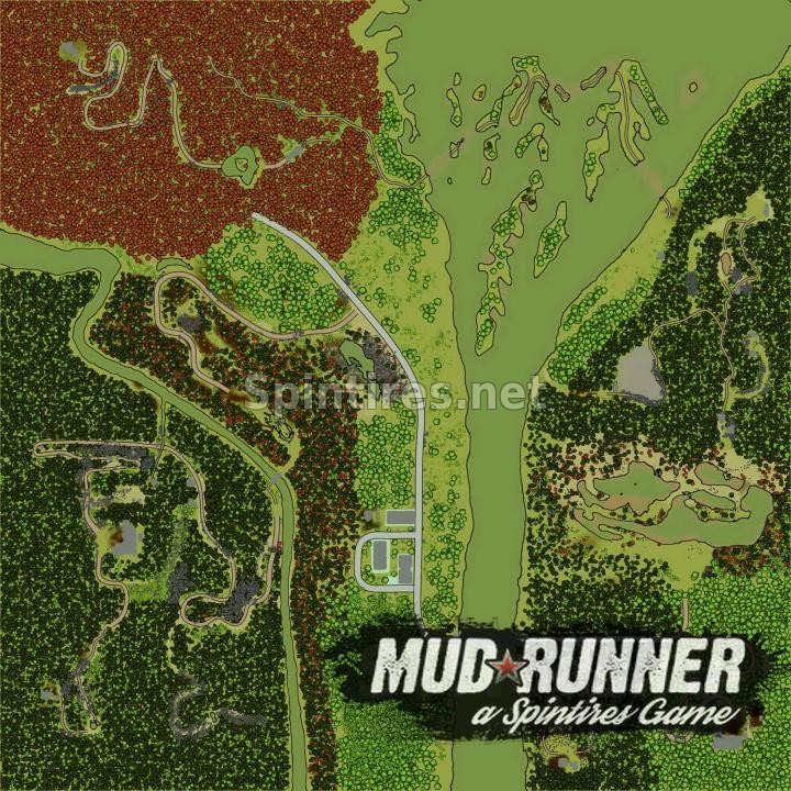 Карта «Sverigent» для Spintires: MudRunner (v18/03/06) для Spintires 