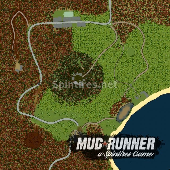 Карта «Montes en la costa» для Spintires: MudRunner (v18/03/06) для Spintires 