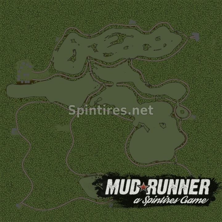 Карта «Paddling pool» для Spintires: MudRunner (v18/03/06) для Spintires 