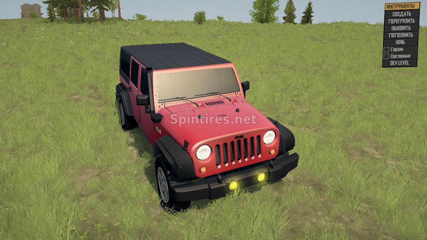 Jeep Wrangler Rubicon SVE для Spintires: MudRunner (v18/03/06) для Spintires 