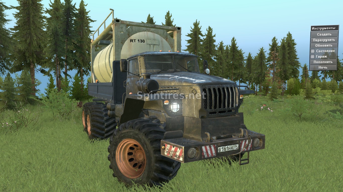 Урал Полярник ARMATA для Spin Tires v03.03.16 для Spintires 