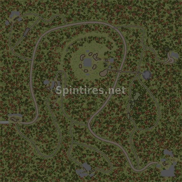Карта «Forest area new» для Spintires: MudRunner (v18/03/06) для Spintires 