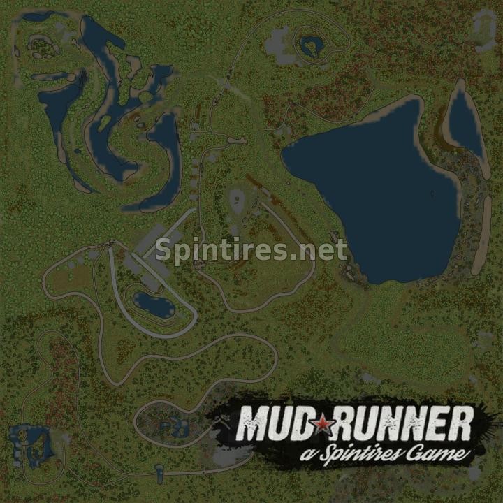 Карта «Привычная работа» для Spintires: MudRunner (v18/03/06) для Spintires 