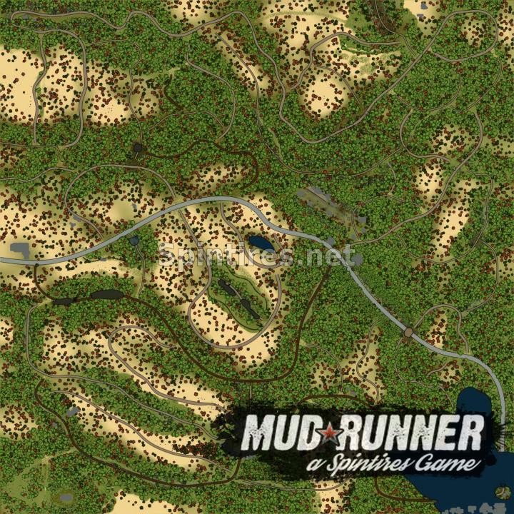Карта «Неверный поворот» для Spintires: MudRunner (v18/03/06) для Spintires 