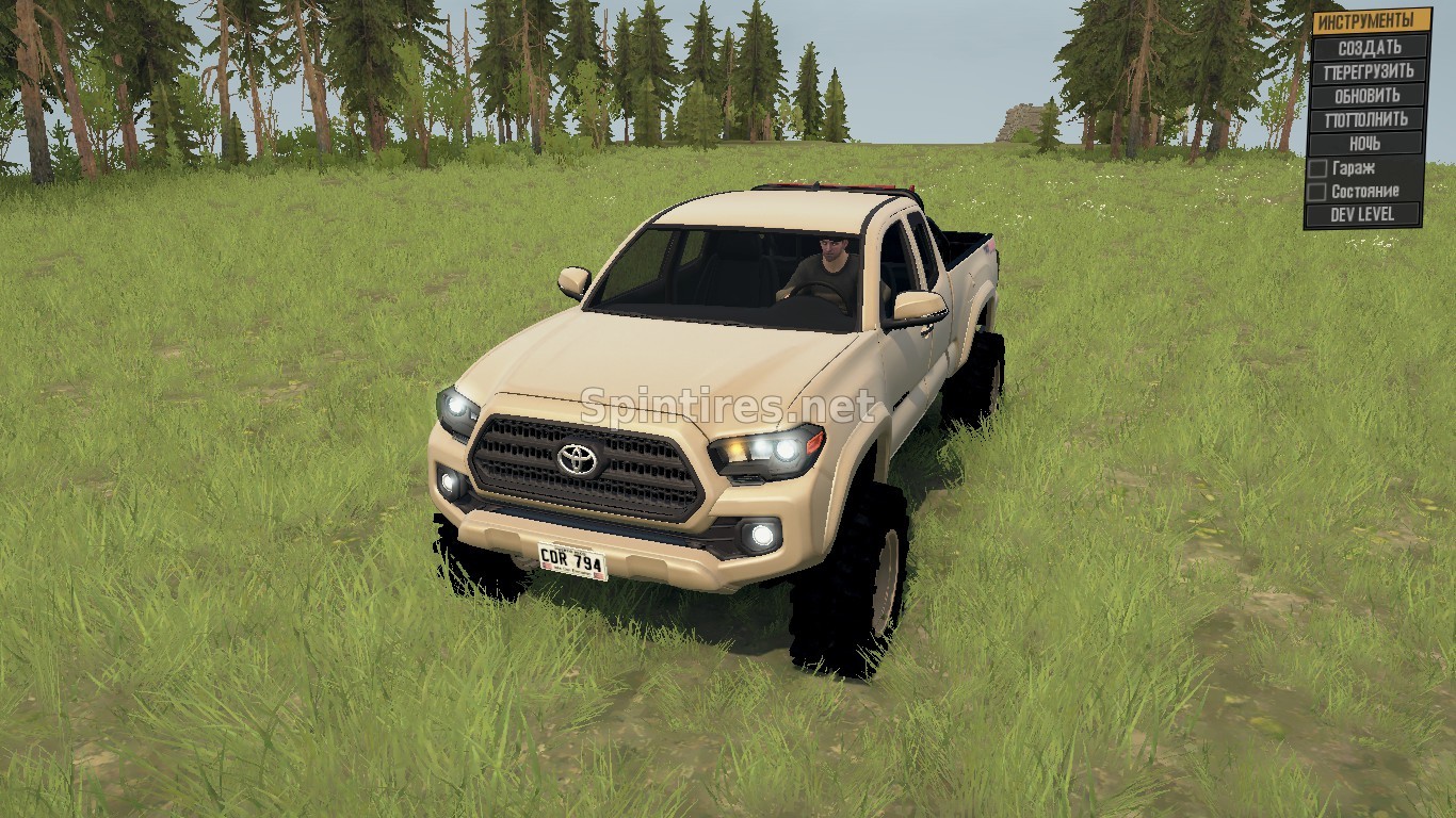 Toyota Tacoma Access Cab 2017 для Spintires: MudRunner (v18/03/06) для Spintires 