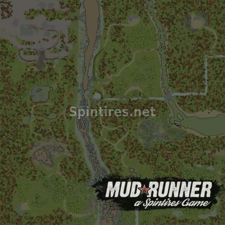 Карта «Quatsch im Matsch» для Spintires: MudRunner (v18/03/06) для Spintires 