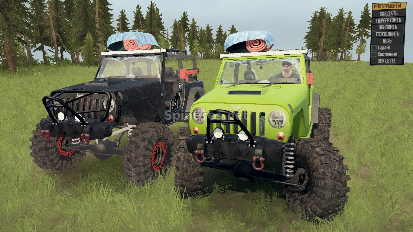 Jeep JK Rebuild для Spintires: MudRunner (v18/03/06) для Spintires 