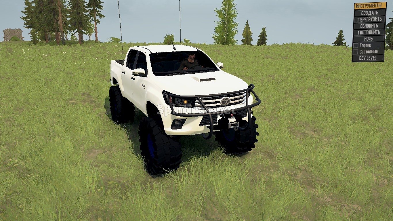 Toyota Hilux 2016 для Spintires: MudRunner (v18/03/06) для Spintires 
