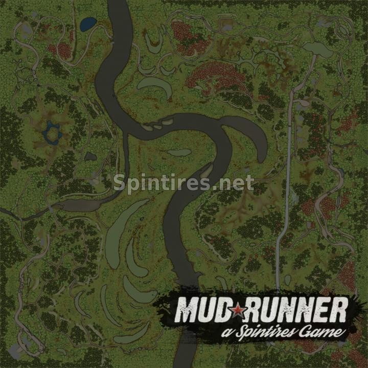 Карта «Пойма» версия 1.2 для Spintires: MudRunner (v18/03/06) для Spintires 