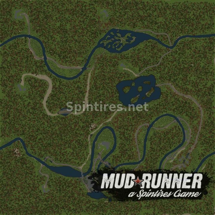 Карта «Леспромхоз» версия 1 для Spintires: MudRunner (v18/03/06) для Spintires 