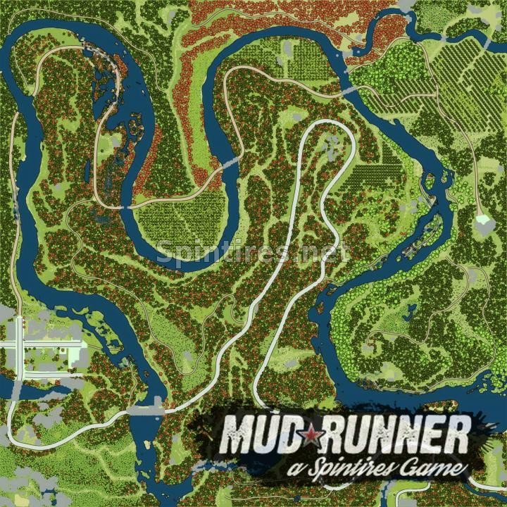Карта «Log Seeker» для Spintires: MudRunner (v18/03/06) для Spintires 