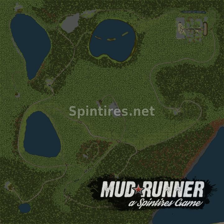 Карта «Работа для души» для Spintires: MudRunner (v18/03/06) для Spintires 