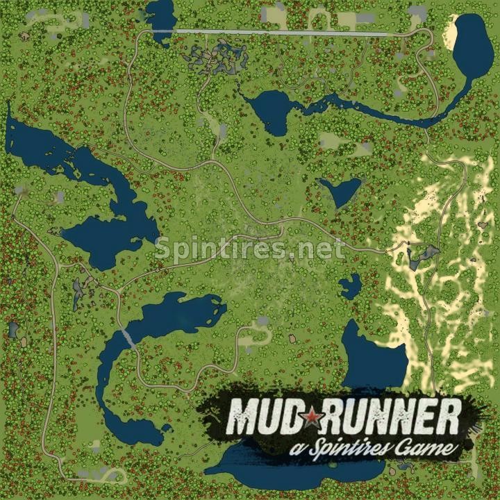 Карта «Lakeview Tour» для Spintires: MudRunner (v18/03/06) для Spintires 