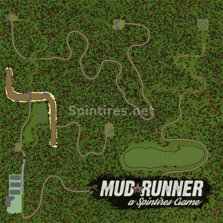 Карта «Chit Potang» для Spintires: MudRunner (v18/03/06) для Spintires 