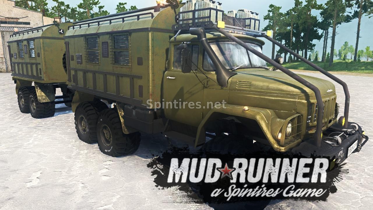 Зил-131 «Phantom» версия 3 для Spintires: MudRunner (v18/03/06) для Spintires 