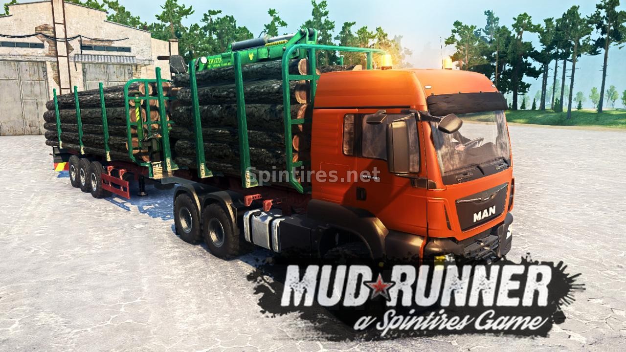 MAN TGS версия 3 для Spintires: MudRunner (v18/03/06) для Spintires 