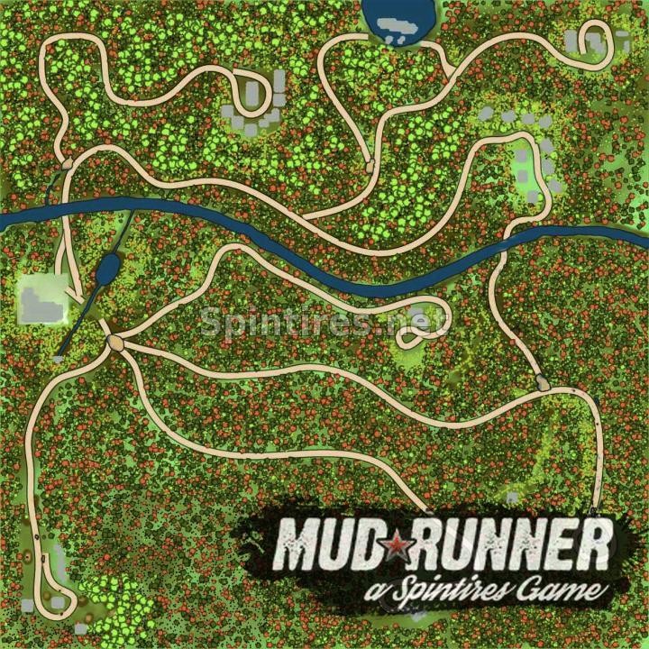 Карта «Пробная» для Spintires: MudRunner (v18/03/06) для Spintires 